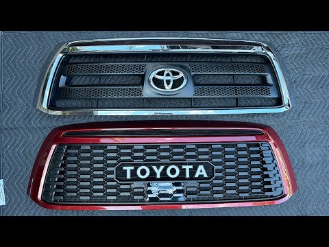 How to put a TRD Pro Grille on a Toyota Tundra