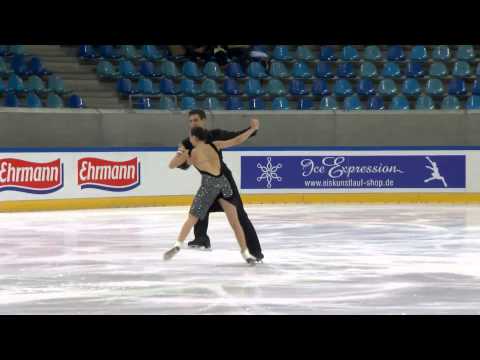 ISU 2014 Jr Grand Prix Dresden Short Dance Betina POPOVA / Yuri VLASENKO RUS