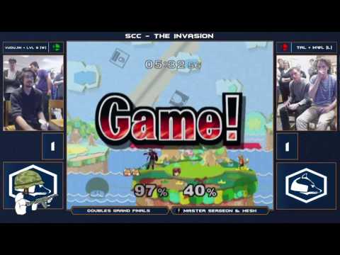 SCC - The Invasion - Melee Doubles - TRL + MWL (Red) vs Vudujin + Lvl 9 (Green) - Grand Finals