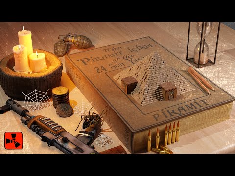 DEVASA PİRAMİT BASEDE 24 SAAT GEÇİRMEK.!! - Rust Türkçe