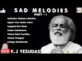 K J YESUDAS SOLO HITS YESUDAS SAD MELODIES YESUDAS TAMIL SAD SONGS