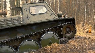 КУПИЛИ ТАНК: Переплыли реку, Сломались в лесу!