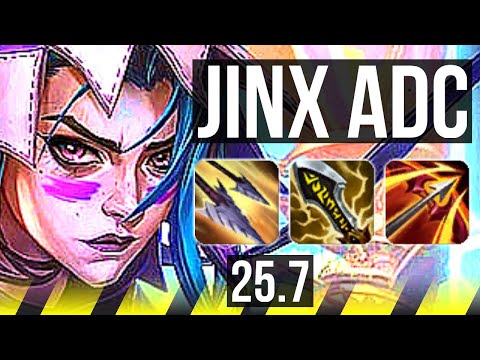 JINX & Nautilus vs VAYNE & Senna (ADC) | EUW Master | 25.7