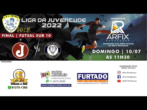 JUVENTUS x RSFC SÃO CAETANO - FUTSAL SUB 10