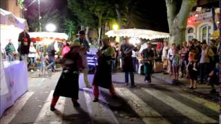 preview picture of video 'Cartoon Show à la fête des vins du Ventoux à Bédoin'