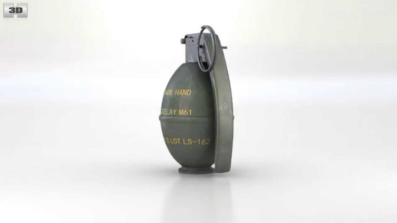 M26 Grenade 3D model by 3DModels.org
