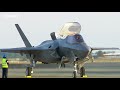 Britain S First F 35 Stealth Fighter Planes Arrive On UK Soil At RAF Marham In Norfolk ITV News