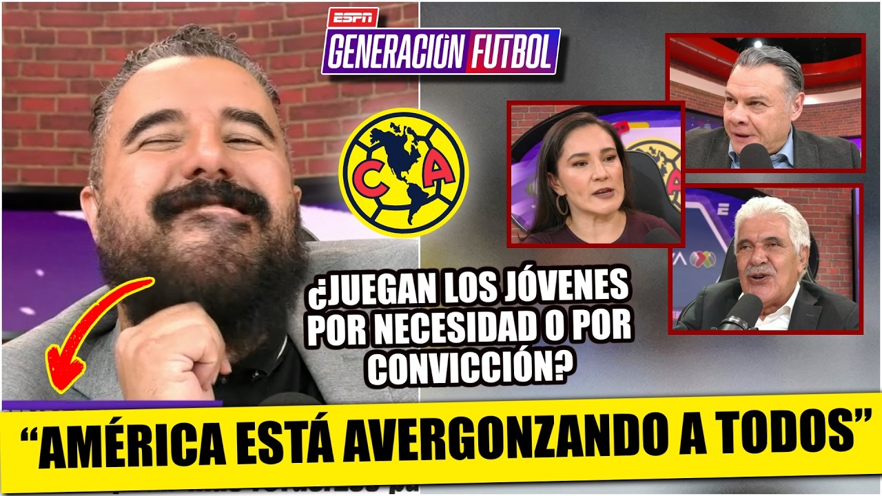 El AMÉRICA apuesta por JÓVENES en su alineación, ¿por NECESIDAD y NO POR CONVICCIÓN? | Generación F