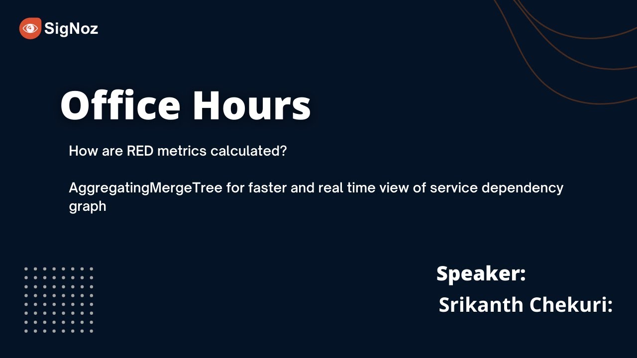 How are RED metrics calculated in SigNoz?