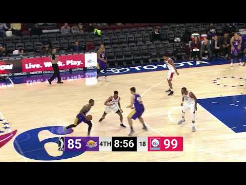 Two-way Lakers guard Vander Blue explodes for 38 points against Delaware