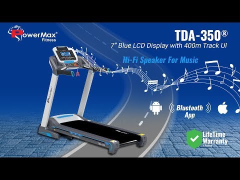 Powermax TDA 350 Motorised Treadmill