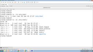 [따라學IT] 01. 사용자 관리 - 사용자 생성시 기본값 설정 및 skel 디렉토리