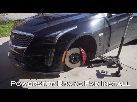 2016+ Cadillac CTS-V Brake Pad Install