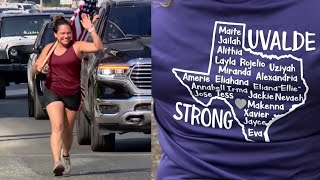 San Antonio nurse honors Uvalde victims with 24-hour memorial run, scholarship fundraiser