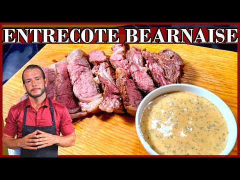 Recette Incroyable de l'Entrecôte Sauce Béarnaise : Ne Ratez Plus Jamais! - BEARNAISE RIBEYE   [ENG]
