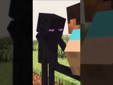 EnderMan Stealing Blocks in Minecraft.[Minecraft Animation]