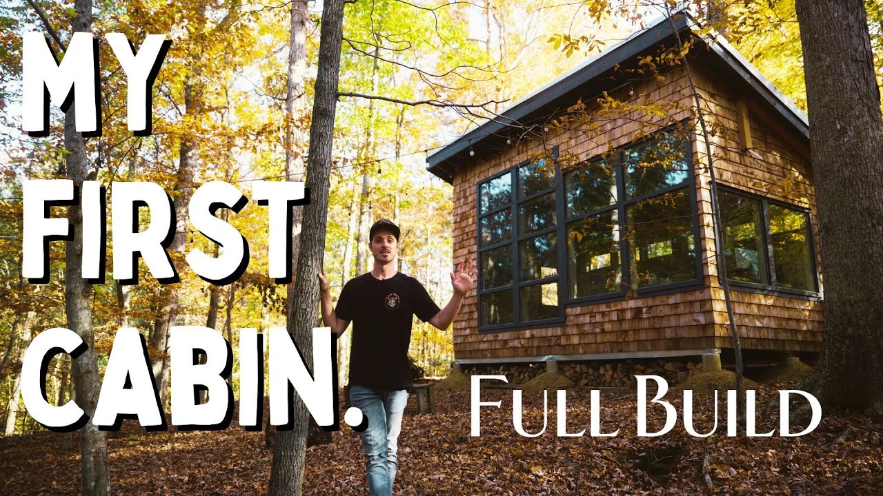 Graeme Jenvey's $13,000 Cabin in 55 Days