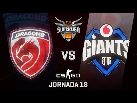 DRAGONS E.C. VS VODAFONE GIANTS | Superliga Orange CSGO | Mapa 2 | (Jornada 18)