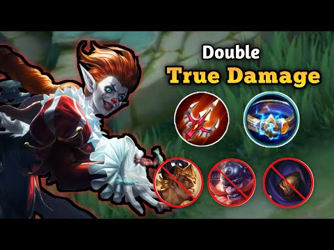 KARRIE DOUBLE TRUE DAMAGE IN SOLO RANK🔥 ENEMY TANK ITEMS IS USELESS!!