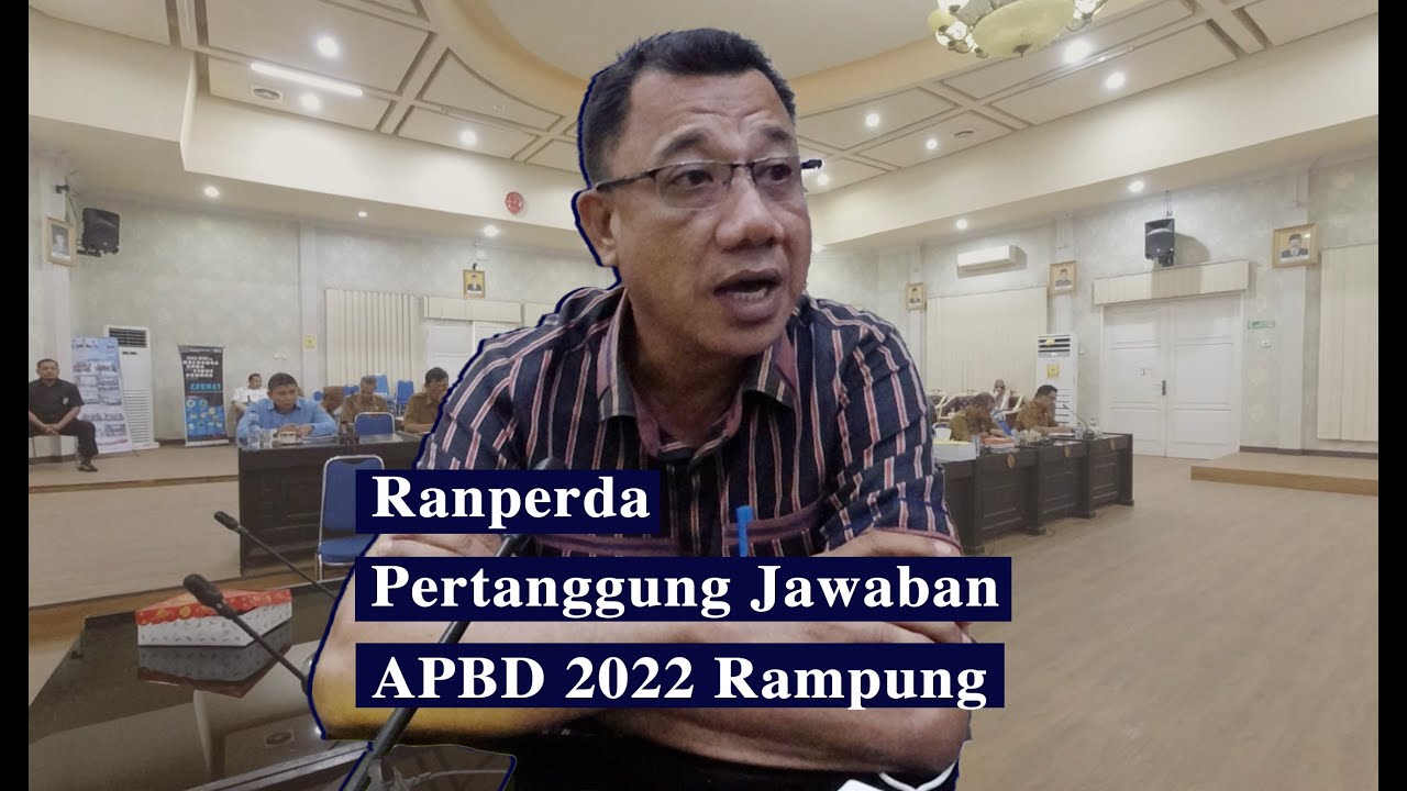 Ranperda Pertanggungjawaban APBD Kota Gorontalo 2022 Siap Di Paripurna
