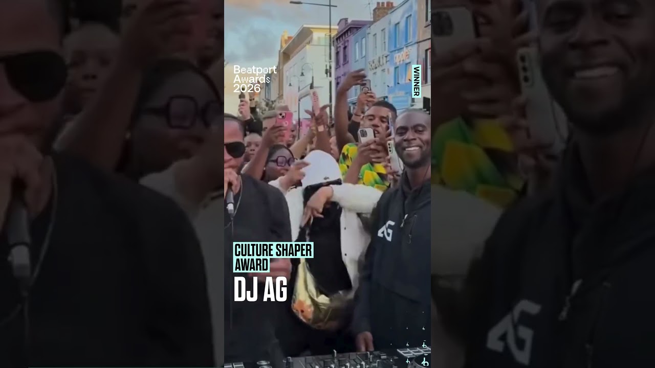 Big shoutout to beatport for the Culture Shaper Award 🏆—truly grateful for the recognition and