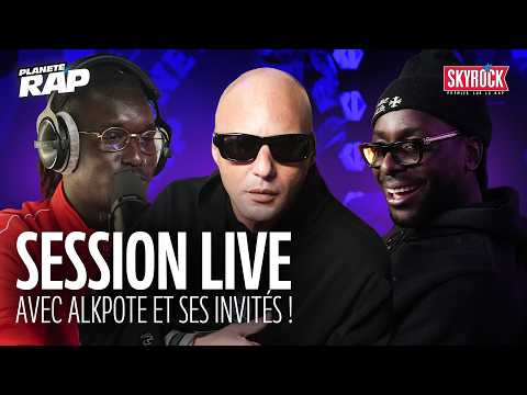 SESSION LIVE avec Alkpote, Coyote Jo Bastard, Tmax, Veust, Level Santana, Ouss Wayne... #Planèterap