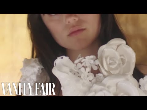 Behind the scenes of Jenna Ortega's Vanity Fair cover shoot.