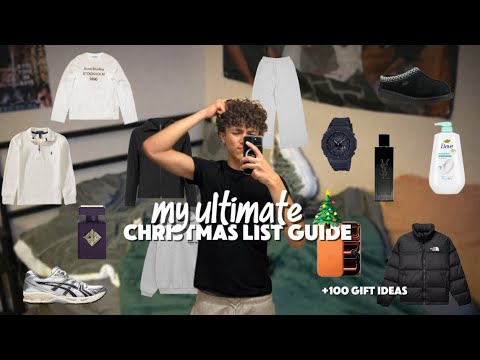 My Ultimate Christmas List Guide | Boys Gift Ideas | +100 Ideas
