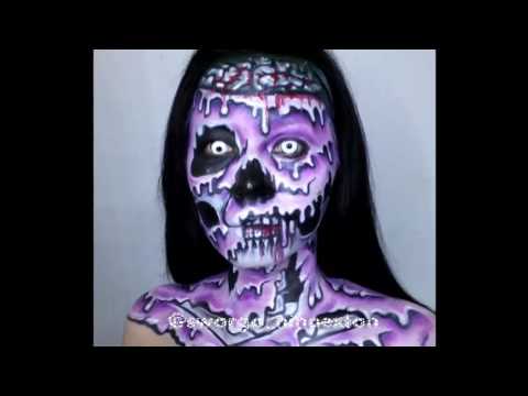 MELTING ZOMBIE MAKE UP VIDEO TUTORIAL