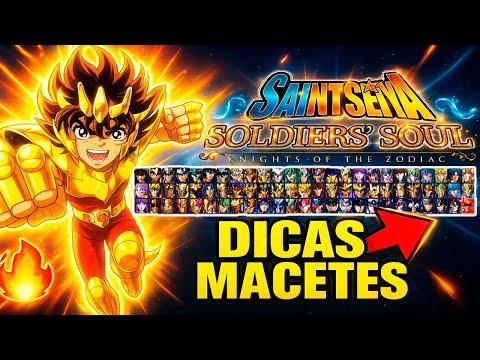 COMO LIBERAR TODOS PERSONAGENS | SAINT SEIYA SOLDIERS' SOUL