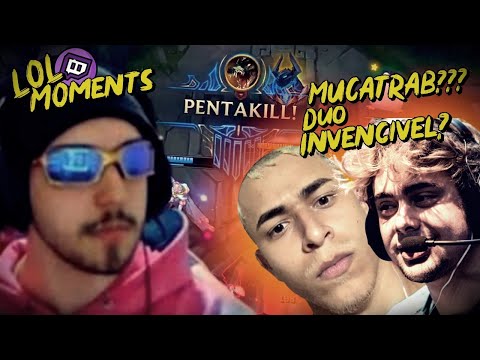 JUKES DEU PENTA & YODA E RICOLOL NO DUO | LOL Moments BR