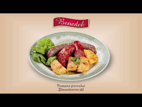 Disznótoros tál - Caltaboș și cârnați de casă afumați á la Benedek