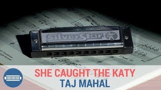 How to play She Caught The Katy by Taj Mahal Intro and Verse 1 on Eb harmonica