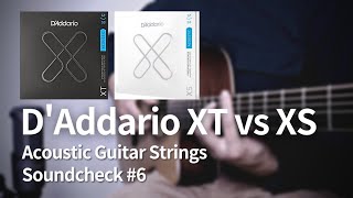 Video thumbnail for D'Addario XT strings vs XS strings | Acoustic Guitar Strings Soundcheck #6 by Shinji Aco_Fingerstyle
