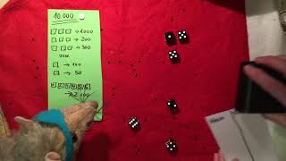 Würfelspiel mit 6 Würfeln - 10.000 - Ratte Hein erklärt, wie die Regeln von Oma Resi sind.
