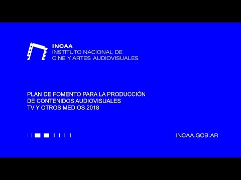 Plan de fomento para la producción de contenidos audiovisuales TV y otros medios 2018