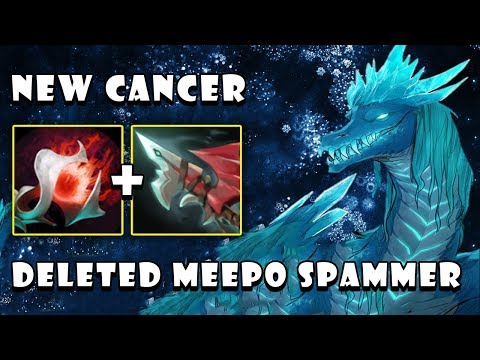 [Winter Wyvern] NEW CANCER MID Deleted Meepo Master Spammer & Everyone FullGame Dota 2 7.22f
