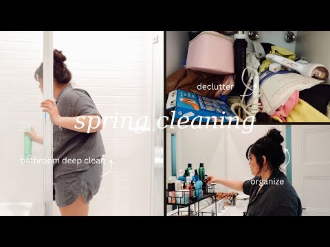 Spring Clean Series Episode #2 | Deep Bathroom Clean