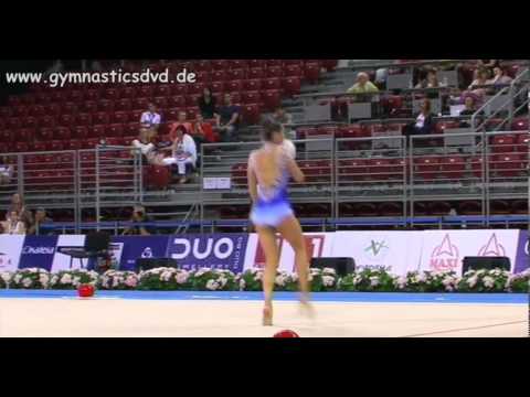 Katsiaryna Halkina ball (AA) WC Sofia 2015