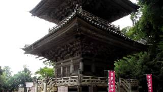 preview picture of video '安来清水寺((島根県安来市))((9))三重塔'