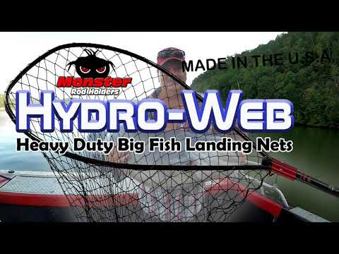 Landing GIANT Catfish with the Hydroweb landing net