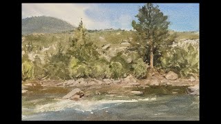 How to Create An Impression of a Scene in Watercolor