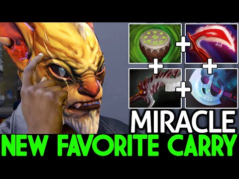 MIRACLE [Bounty Hunter] New Favorite Carry in Ranked 2 Hit K.O Support Dota 2