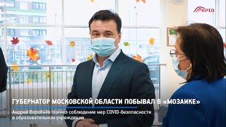 Губернатор Московской области побывал в «Мозаике»