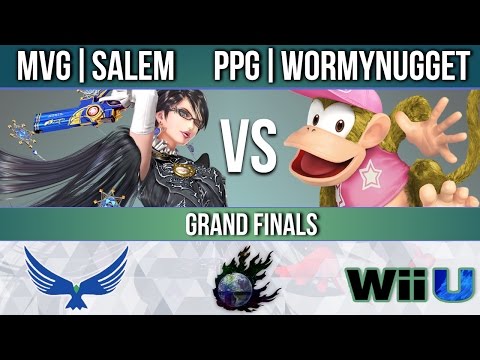 EagleLAN 2017 -  MVG | Salem (Bayo) vs. PPG | Wormynugget (Diddy/Sheik) - Grand Finals - Smash Wii U