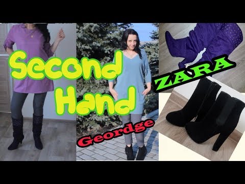 СЭКОНД ХЕНД ВЕСЕННИЕ ОБНОВЫ / Обувь secnd hand / ZARA укороченные брюки