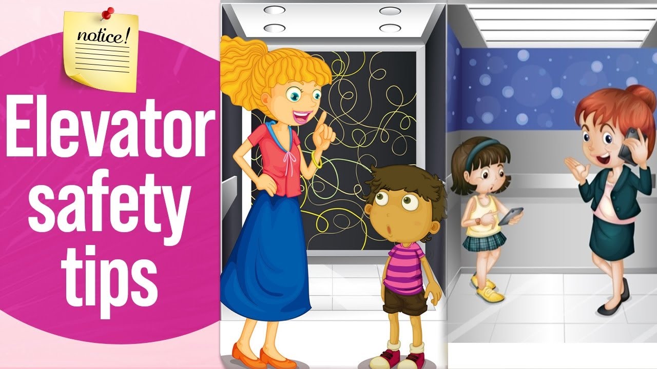 No it's dangerous! | Safety tips for Elevator