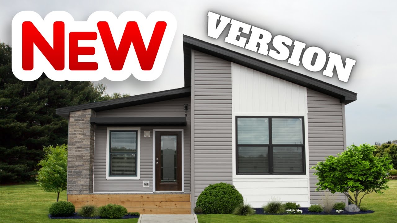 NEWER design of a ALREADY INDUSTRY CHANGING mobile home! Prefab House Tour