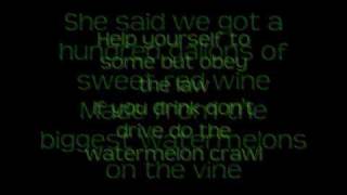 Tracy Byrd- Watermelon Crawl (Lyrics)