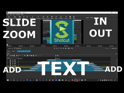 Shotcut Tutorial Text Zoom In Or Out From ANY DIRECTION (How To) 2025